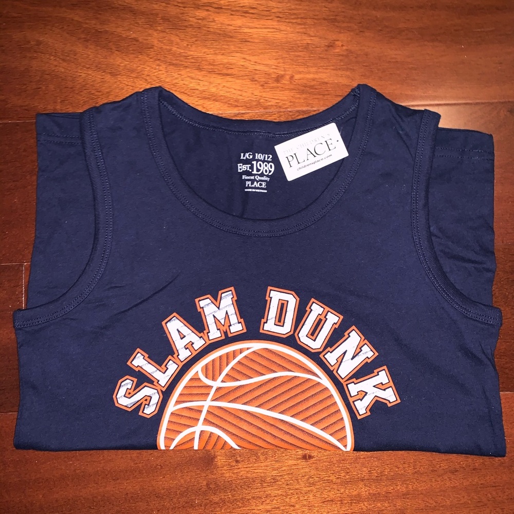 Boys Children’s Place Slam Dunk Tank Top